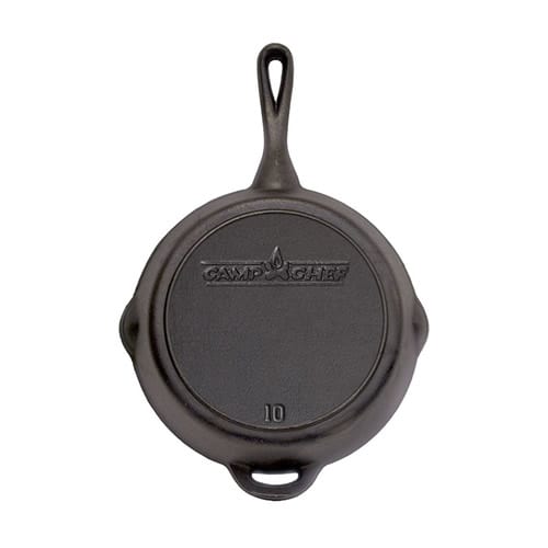 Camp Chef Cast Iron Skillet 10inch_bottom Camp Chef Cast Iron Skillet 10inch bottom