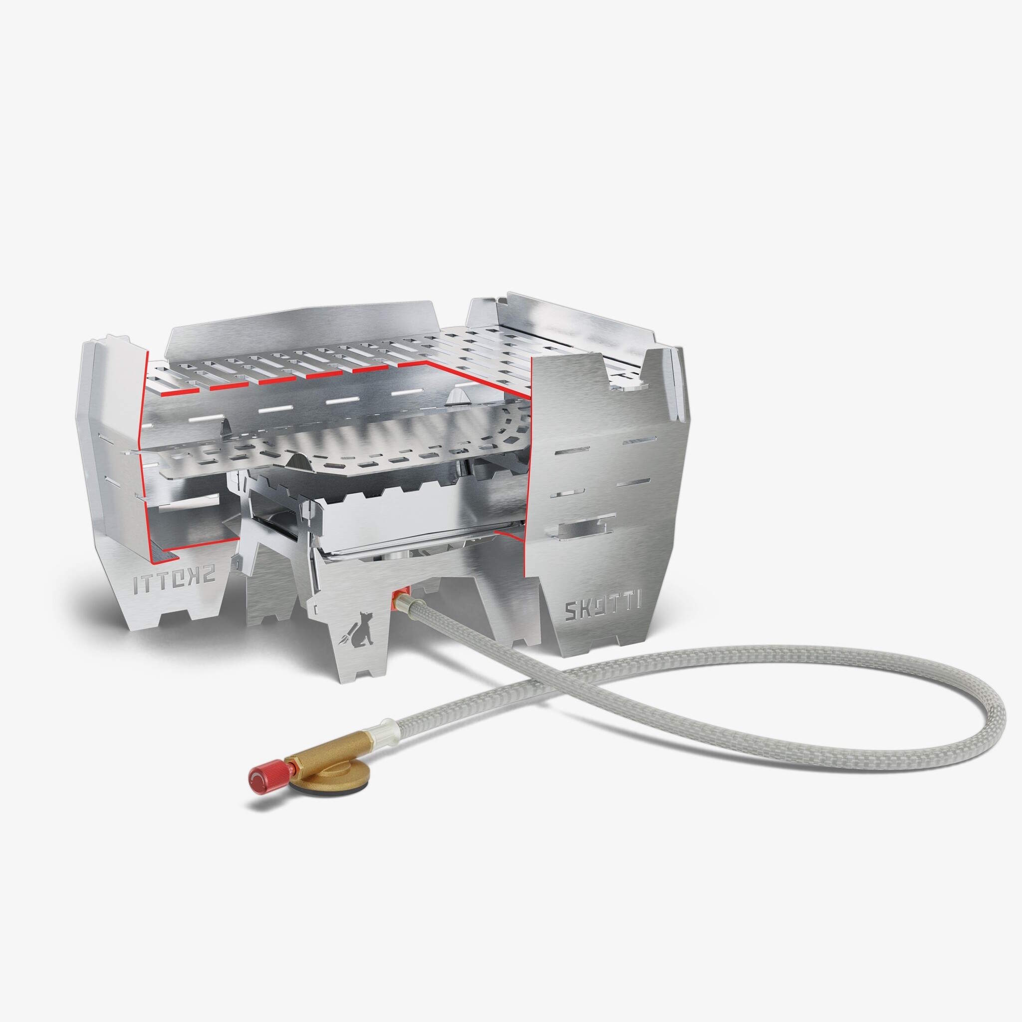SKOTTI Grill Barbecue Mini