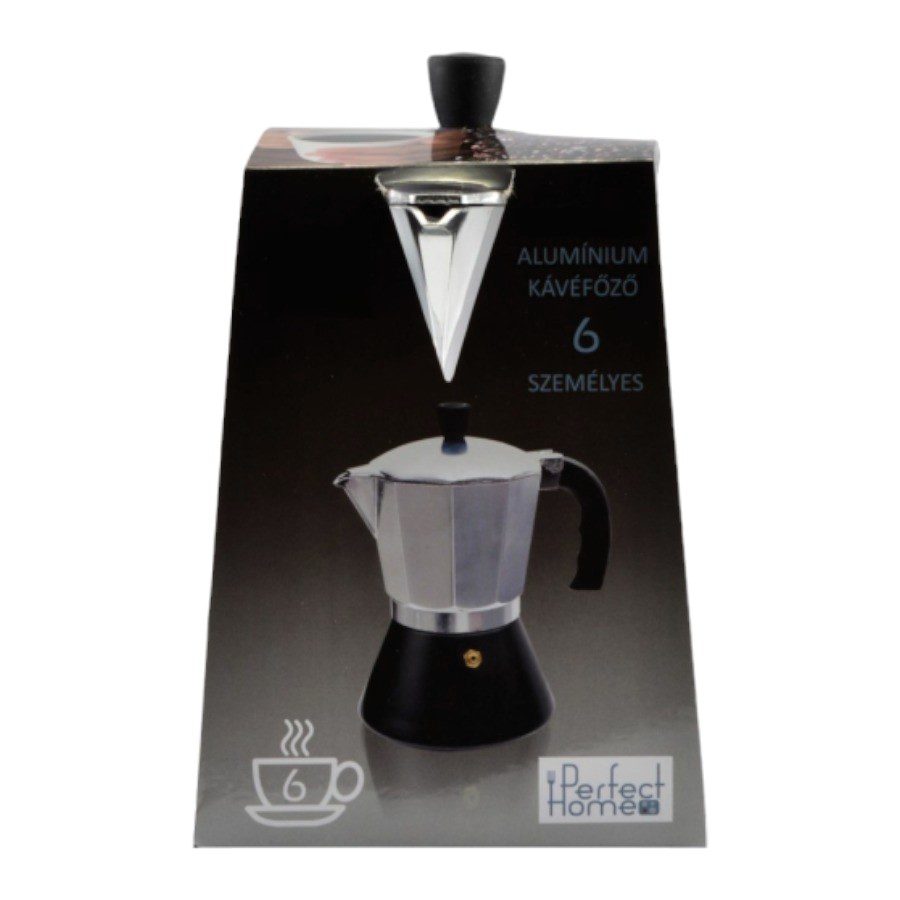 Perfect Home Koffie Moka Alu Zwart 6-verpakking Perfect Home Koffie Moka Alu Zwart 6-verpakking