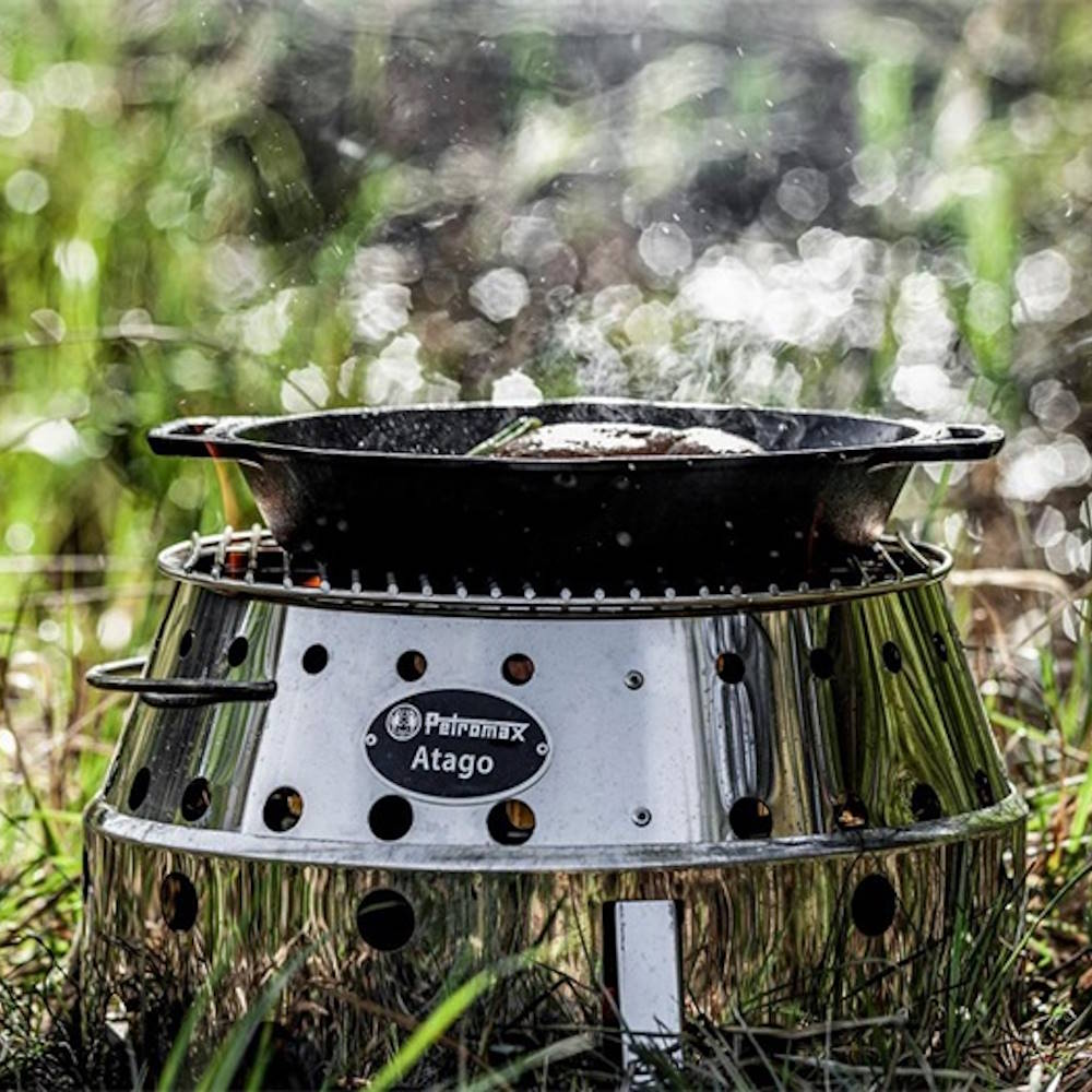 Petromax Gietijzeren GP30HT Grill Skillet 2 handvatten 30cm