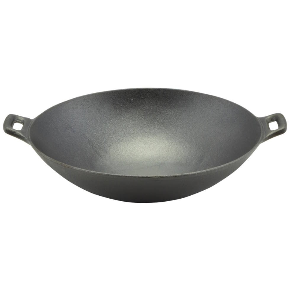 PerfectHome Gietijzeren Wok Wadjan 31 cm