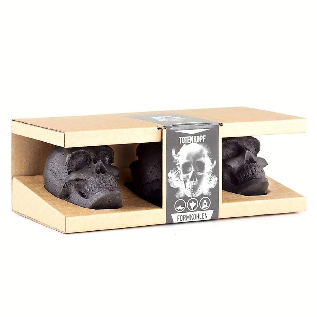 Doodskop Houtskool Briketten Giftbox