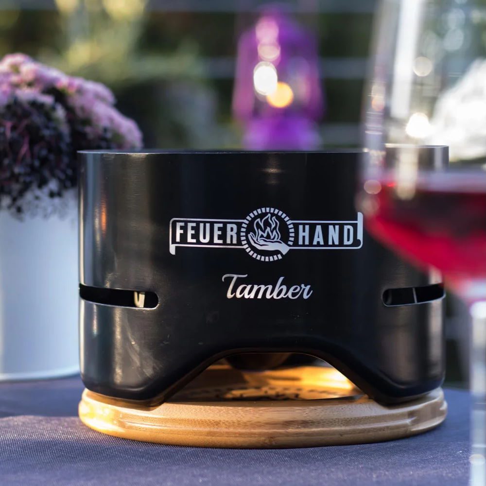 Feuerhand TAMBER Tafelgrill Mat Zwart