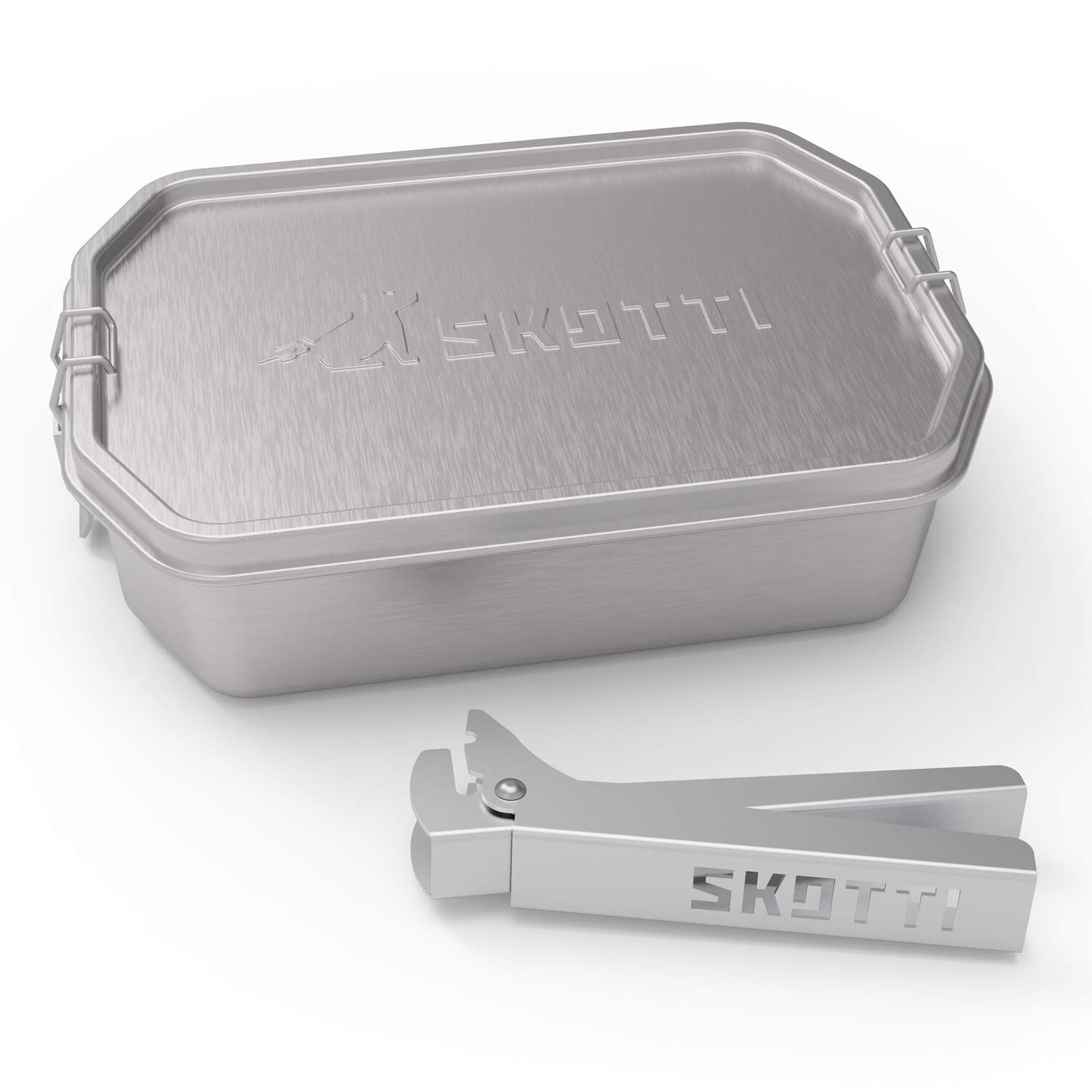 SKOTTI RVS Boks 1Liter