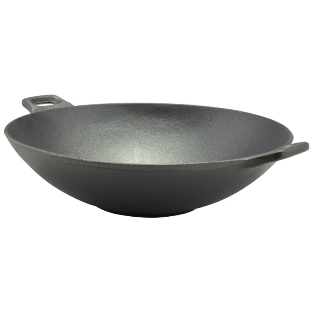 PerfectHome Gietijzeren Wok Wadjan 31 cm PerfectHome Gietijzeren Wok Wadjan 31 cm