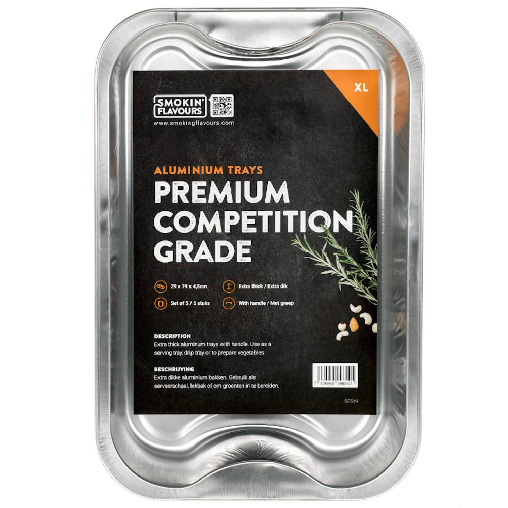 SF519 SMOKIN' FLAVOURS Aluminium Wegwerp Bakken XL