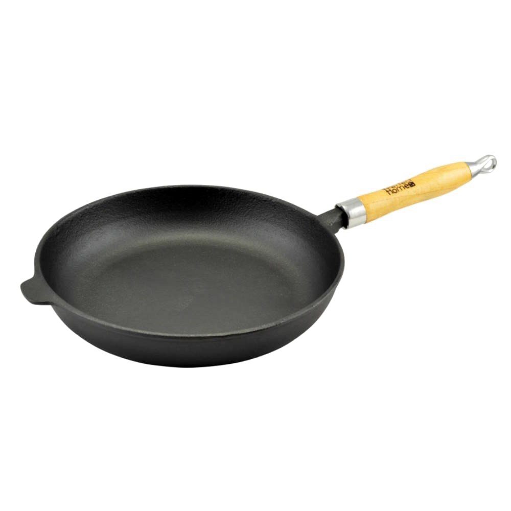 PerfectHome Koekenpan houten handvat 26cm
