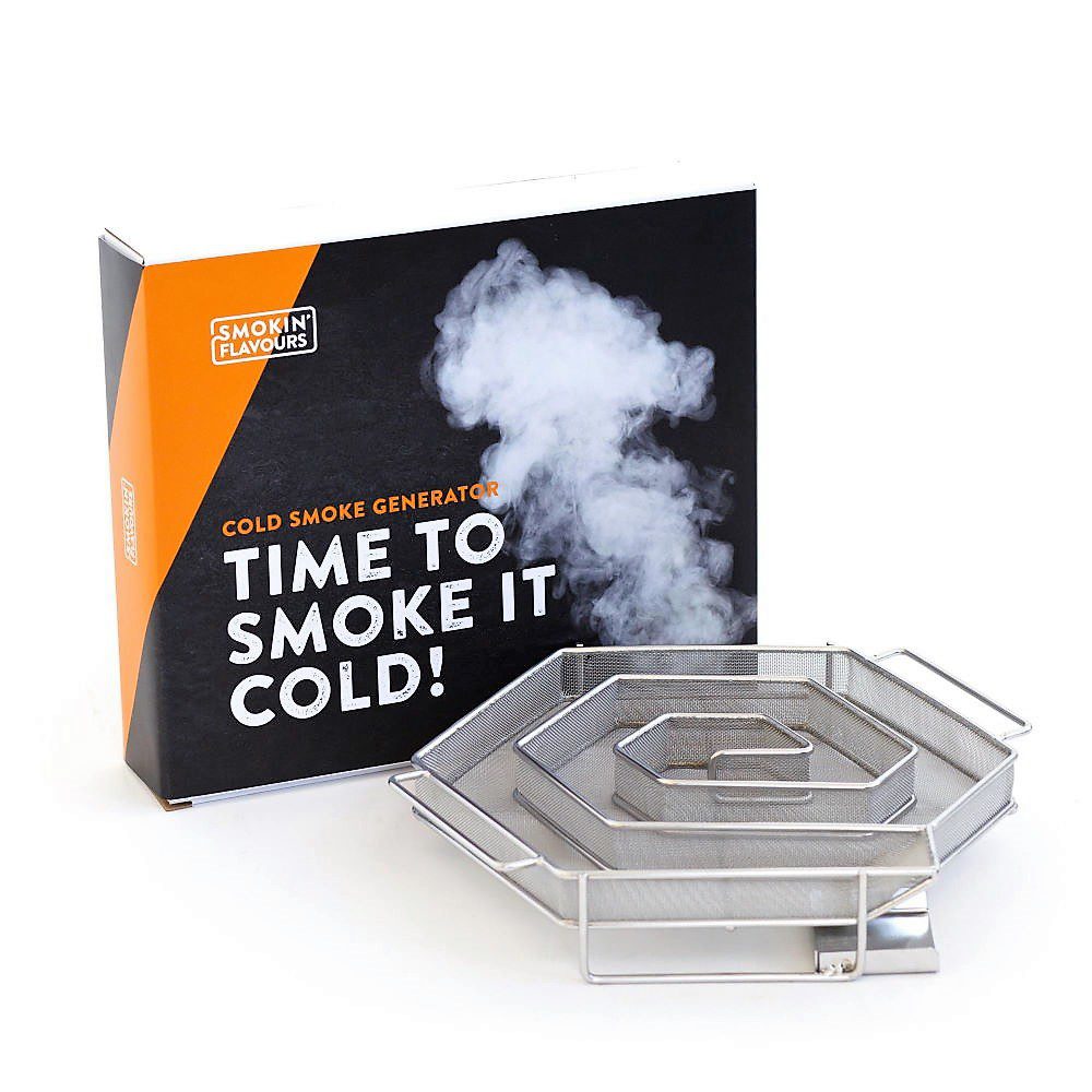 SMOKIN’ FLAVOURS Cold Smoke Generator met verpakking SMOKIN' FLAVOURS Cold Smoke Generator met verpakking