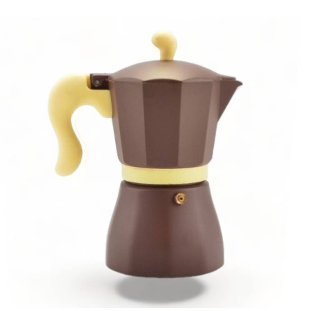 Moka bruin 6 personen_1 PerfectHome Percolator Bruin - 6 kops