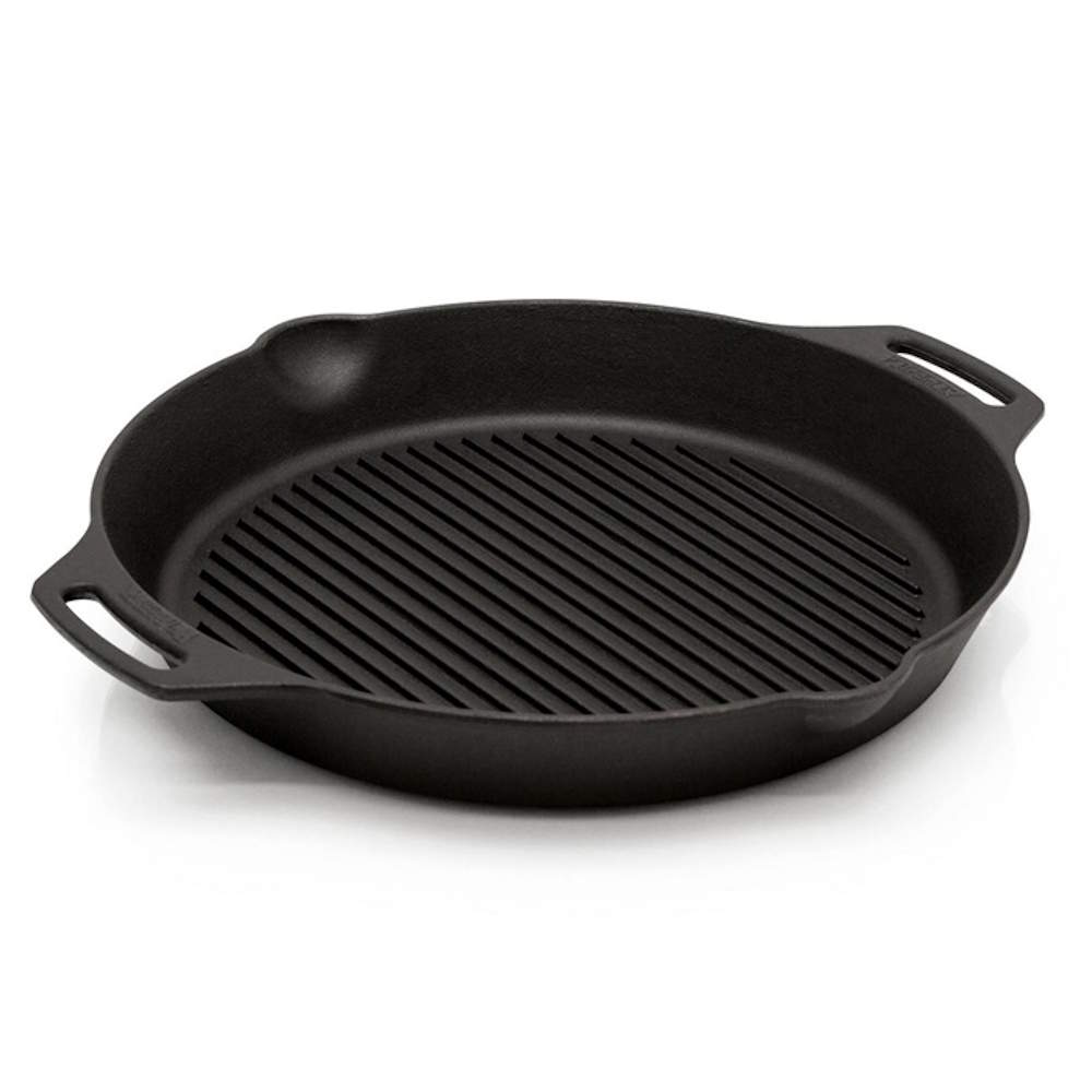 Petromax Gietijzeren Grill Skillet 2 handvatten 35cm Petromax Gietijzeren Grill Skillet 2 handvatten 35cm