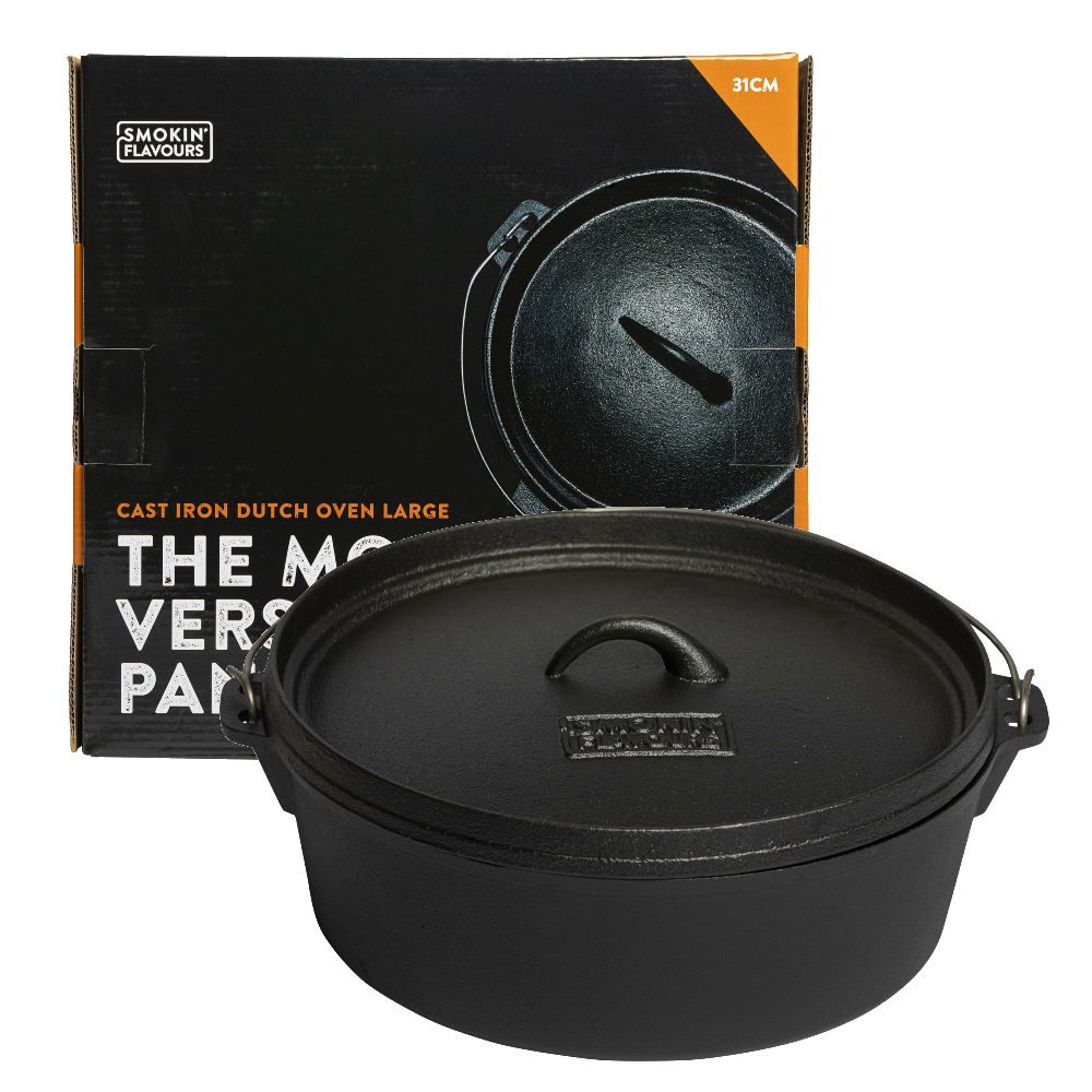 Smokin’ Flavours Dutch Oven Large met Verpakking
