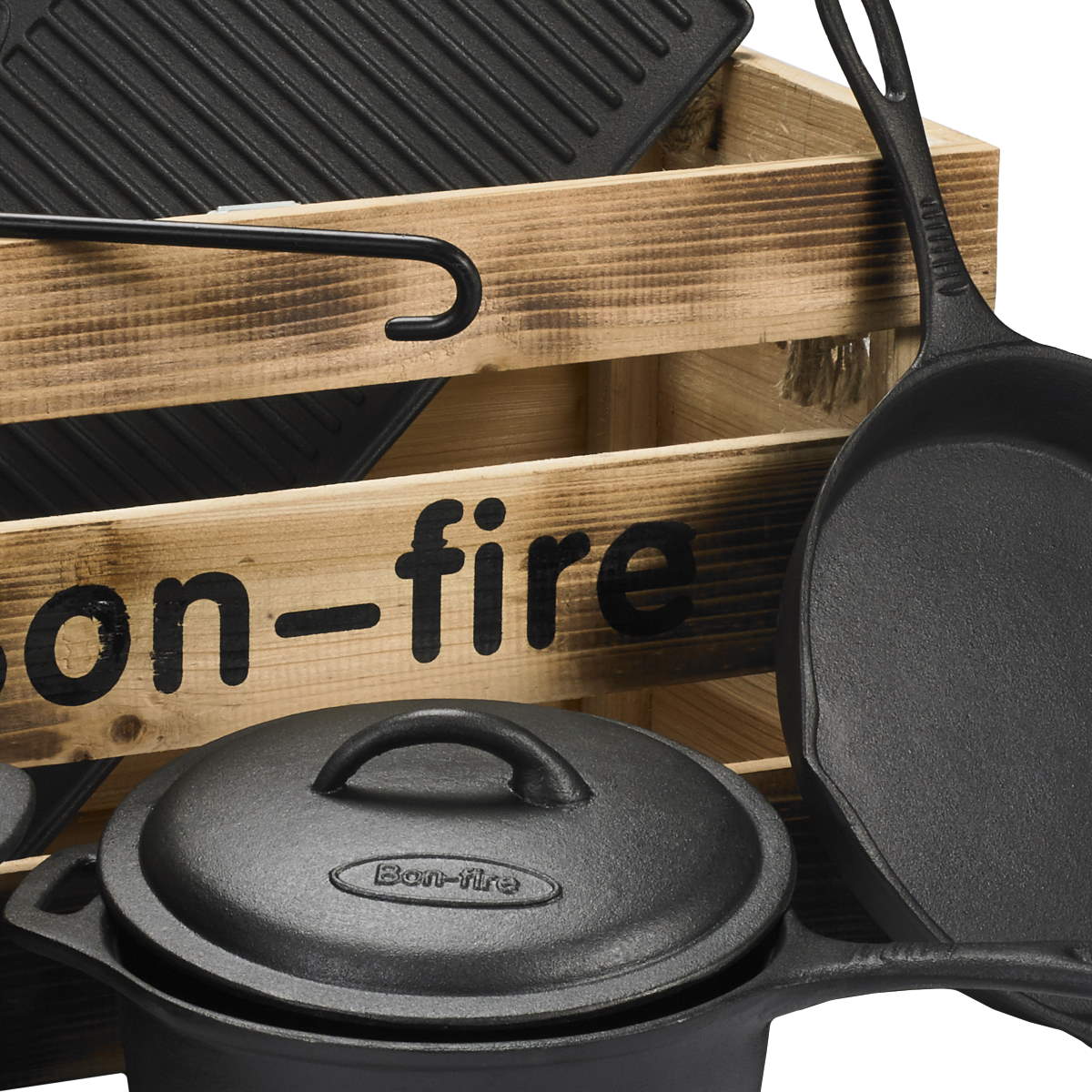 Bon-Fire Gietijzeren Pannenset​