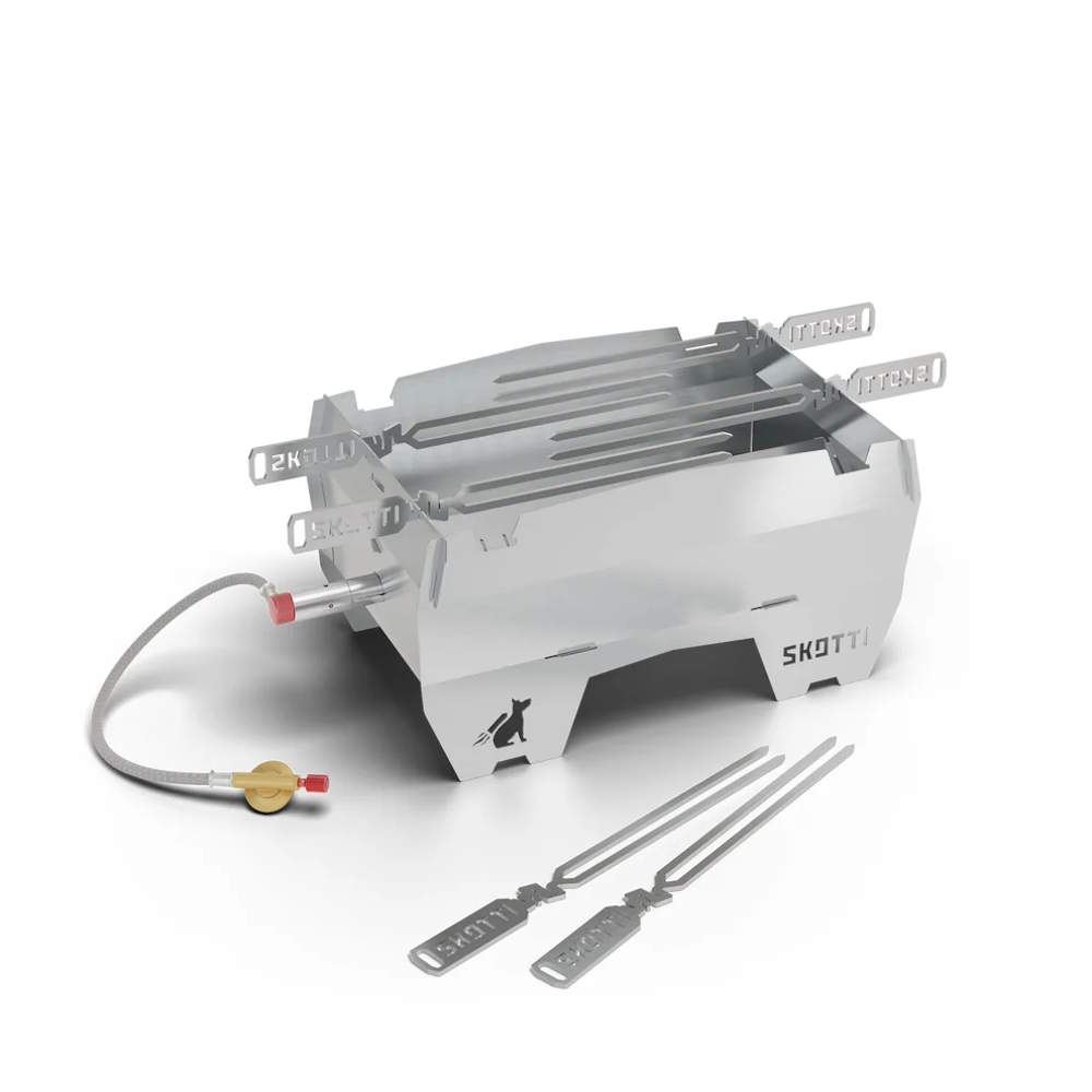 SKOTTI Grill Spiezen RVS