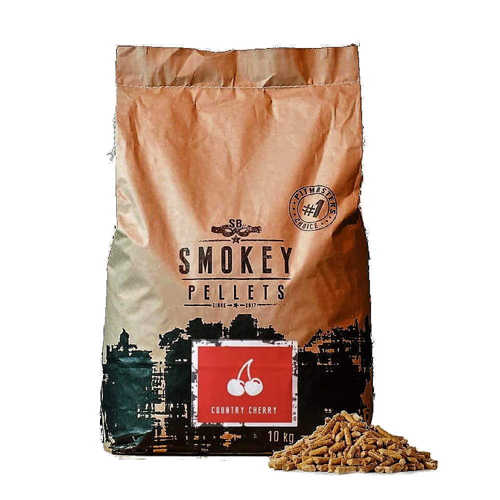 Smokey Pellets Country Cherry 10Kg SMOKEY BANDIT Country Cherry (10Kg)