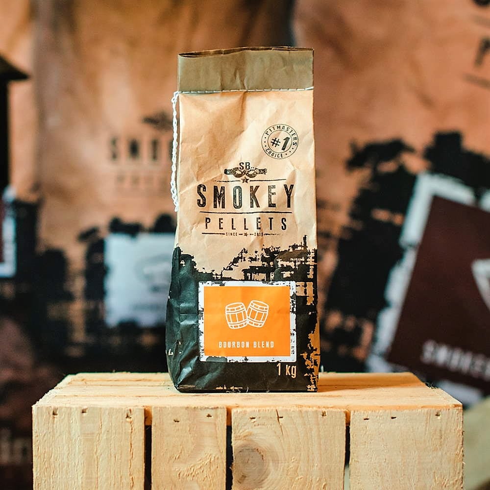 Smokey Pellets Bourbon Blend_1 SMOKEY BANDIT Bourbon Blend (1Kg)