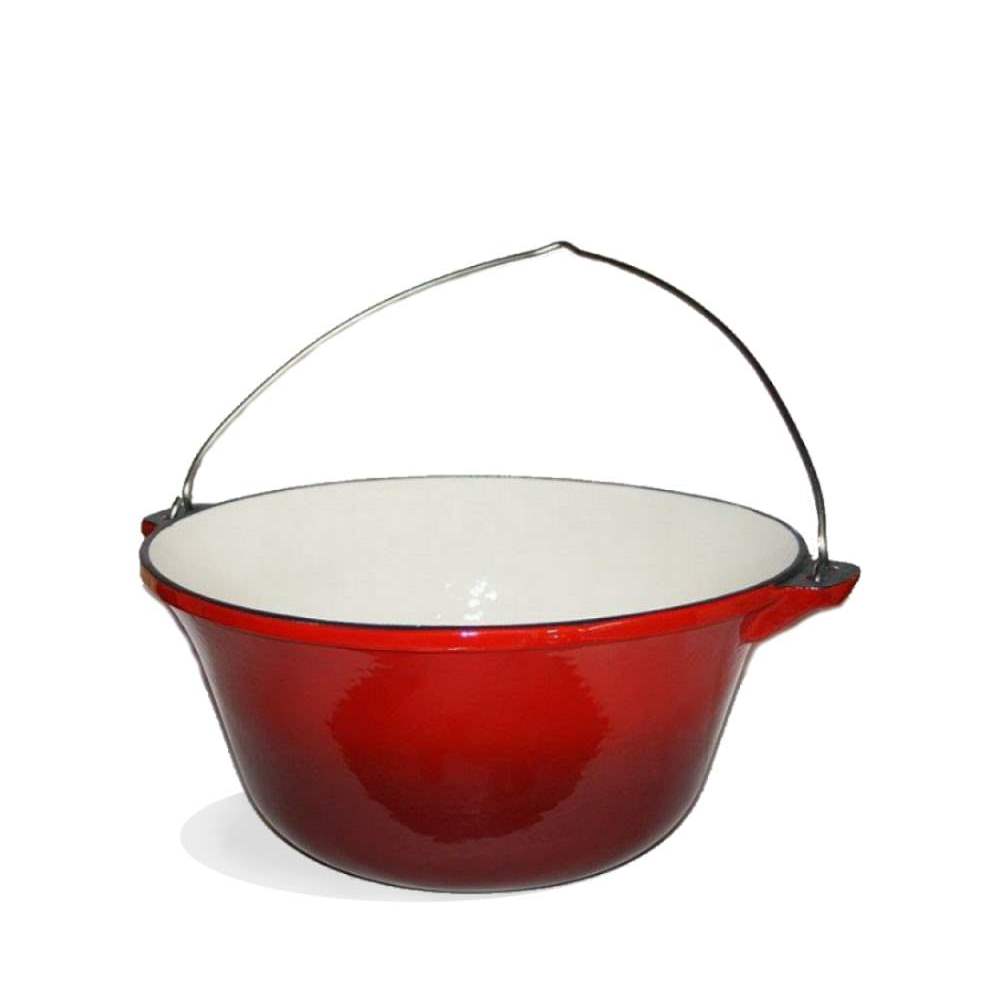 Gietijzeren Bogracs Heksenketel geëmailleerd 5.0 Ltr Gietijzeren Bogracs Heksenketel geëmailleerd 5.0 Ltr