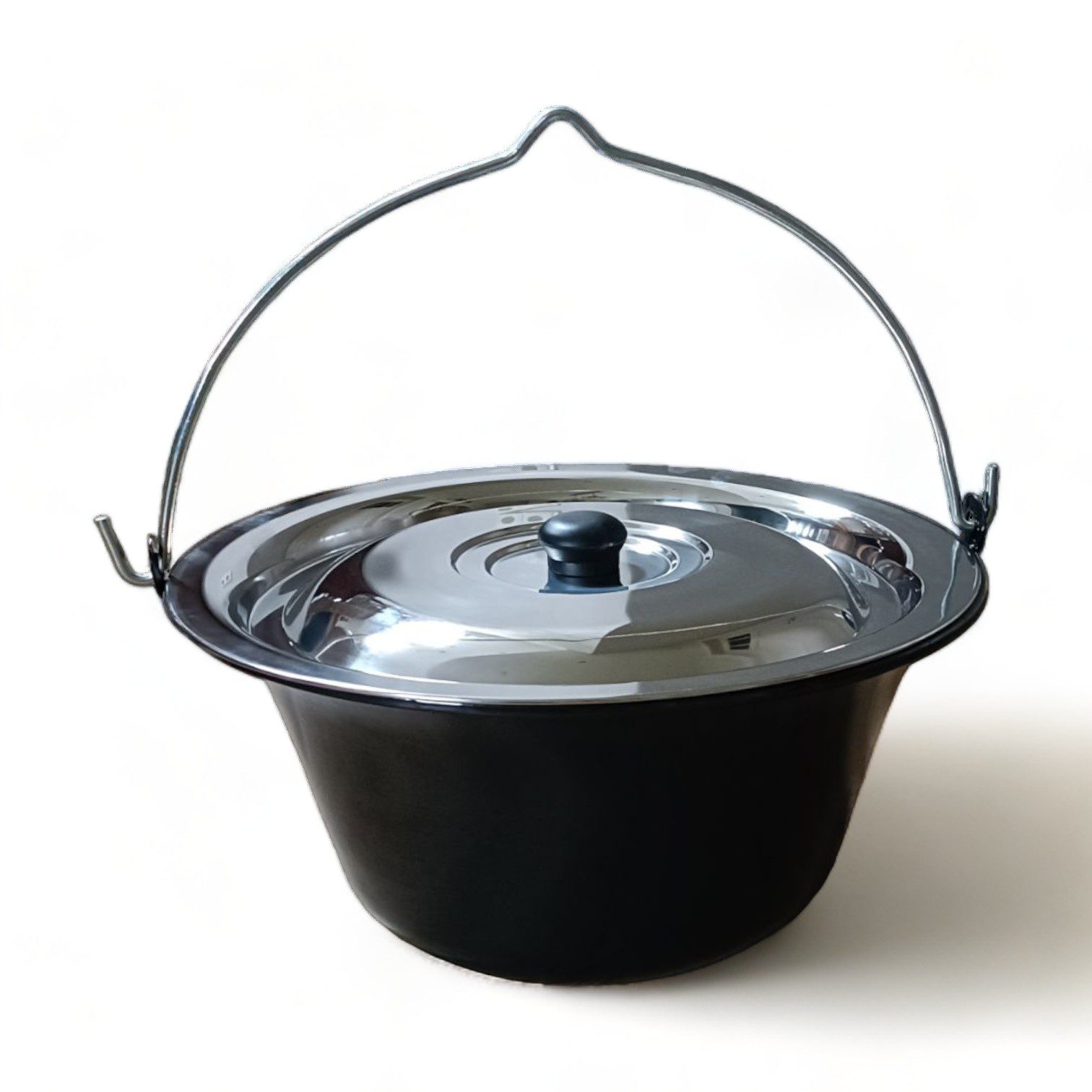 Bogrács – Heksenketel 13lt met Deksel Bogrács - Heksenketel 13lt met Deksel