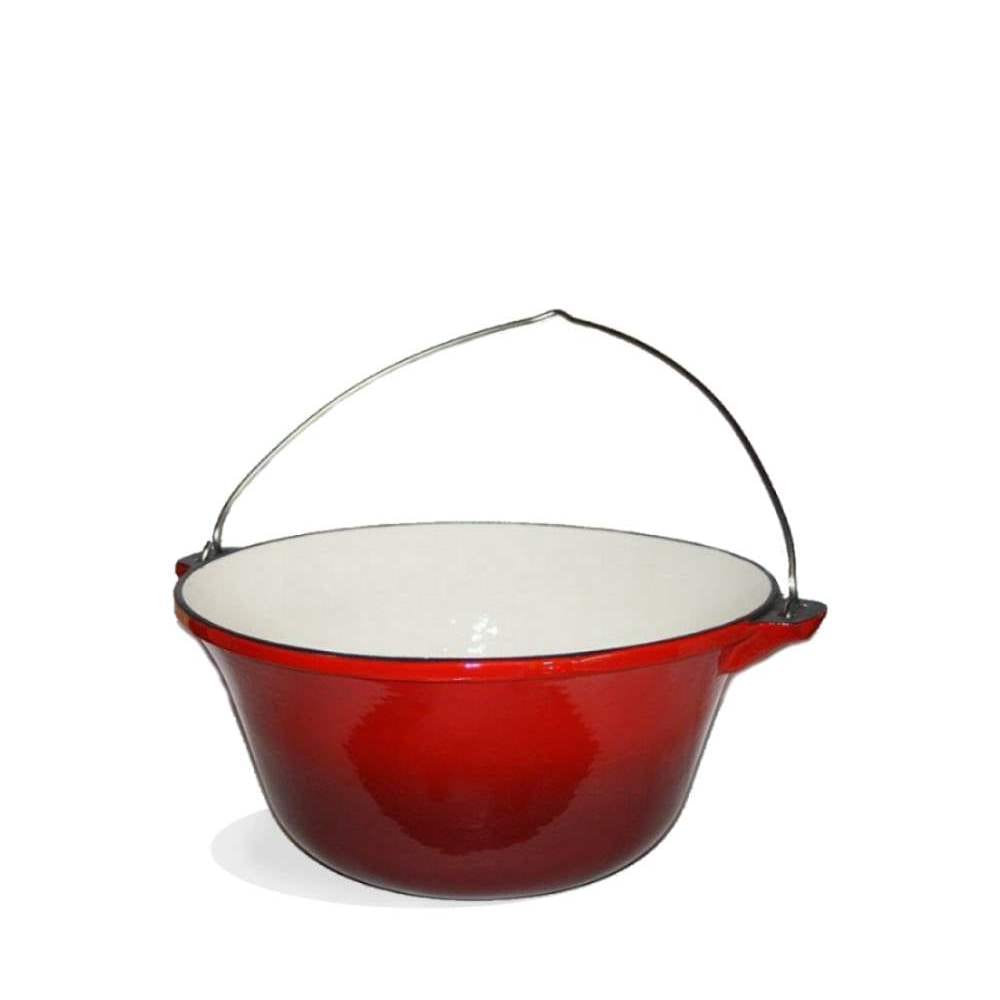 Gietijzeren Bogracs Heksenketel geëmailleerd 4.0 Ltr Gietijzeren Bogracs Heksenketel geëmailleerd 4.0 Ltr