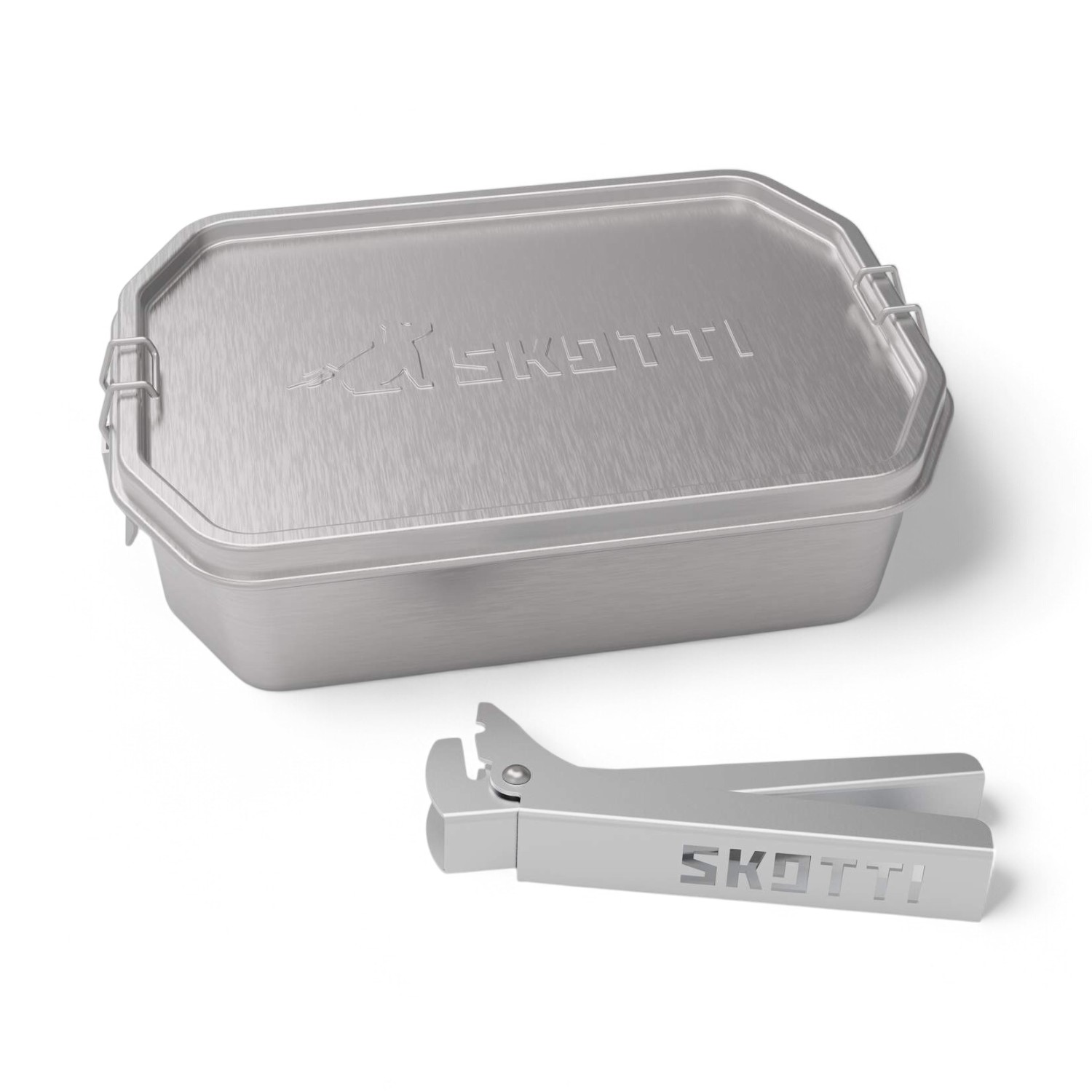 SKOTTI RVS Boks 1 Liter