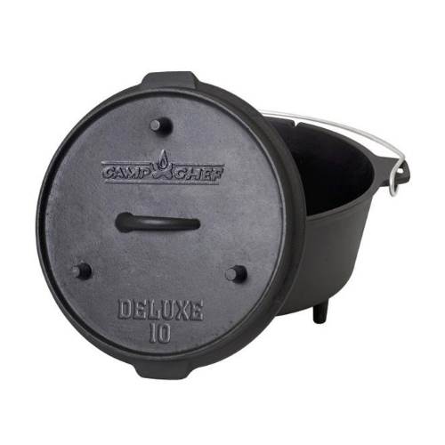 camp-chef-dutch-oven-deluxe-braadpan-25-cm Dutch Oven deLuxe 10
