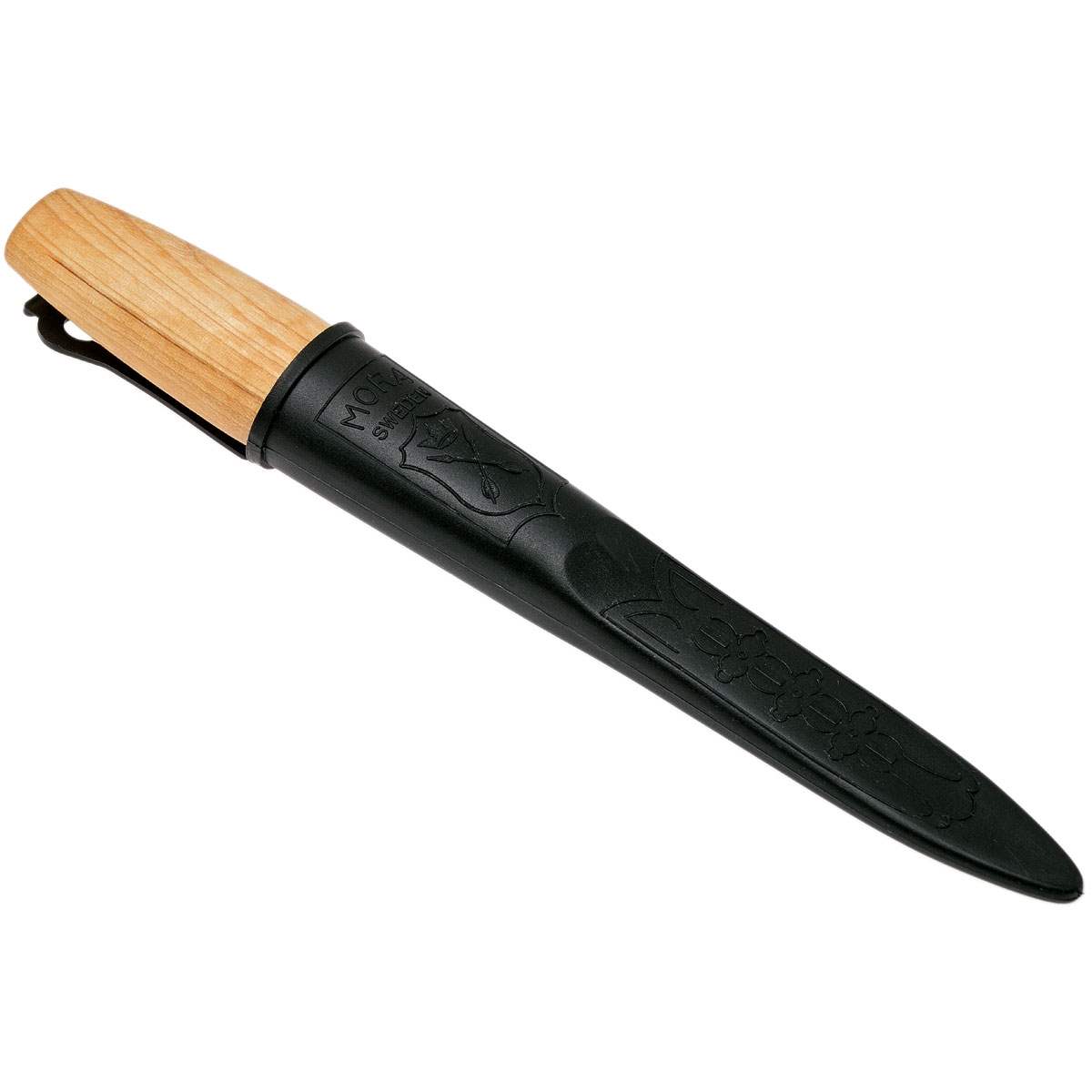 Morakniv Wood Carving 120 Clampack (6) Morakniv Wood Carving 120 klassiek houtsnijmes