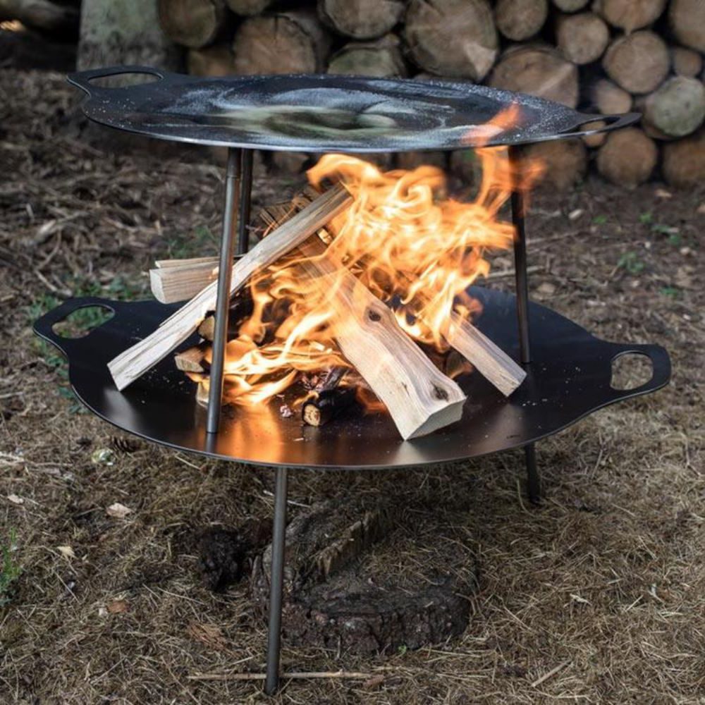 Petromax Smeedijzeren Grill, Bak en Vuurplaat FS56
