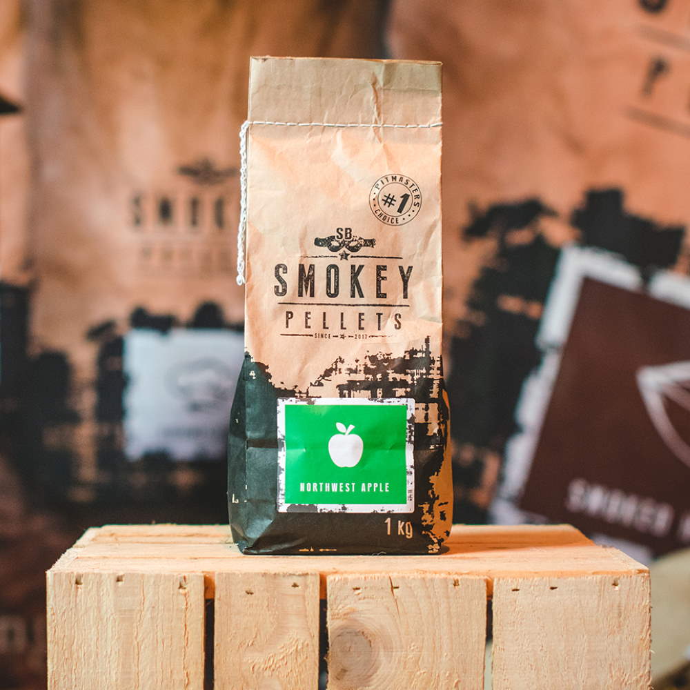 Smokey Pellets Northwest Apple_1 SMOKEY BANDIT Northwest Apple (1Kg)